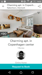 Airbnb ruutukaappaus